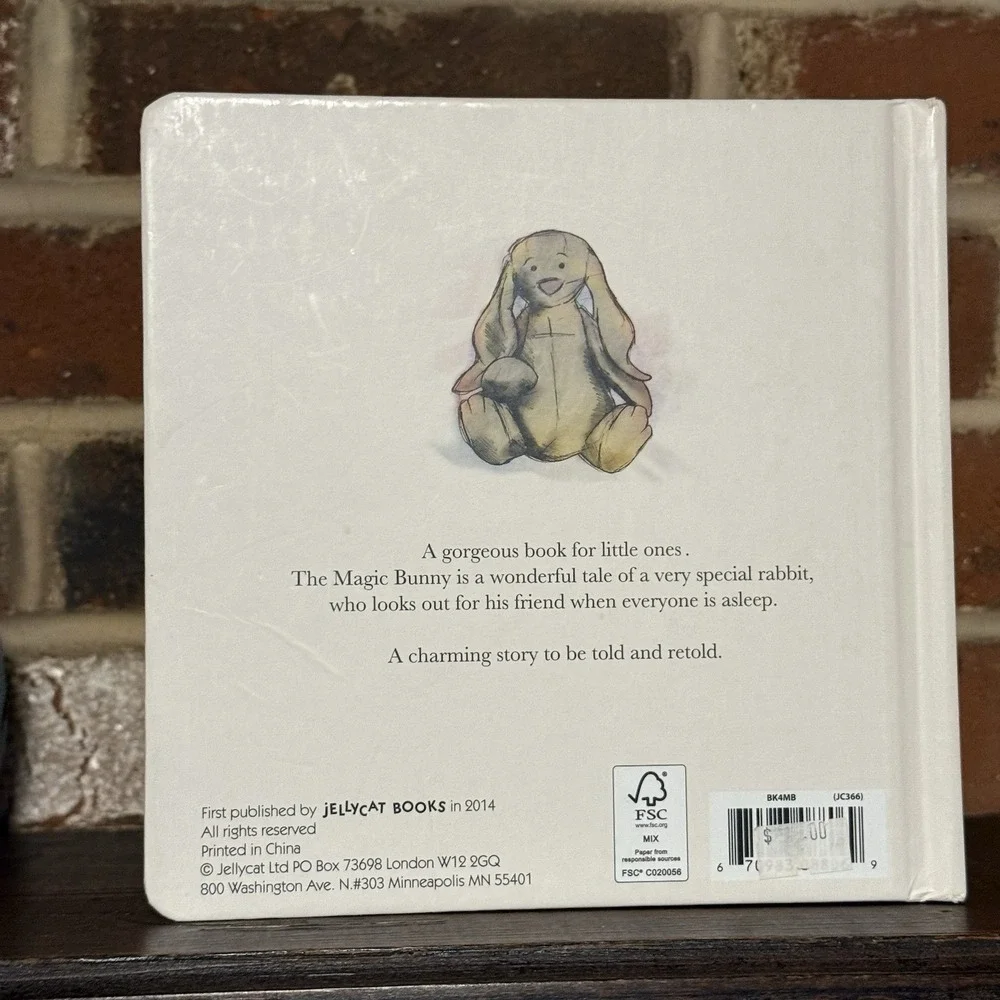 Jellycat‎ Bashful Bunny Book - The Magic Bunny Paddy Comyn & Barry Sheehan